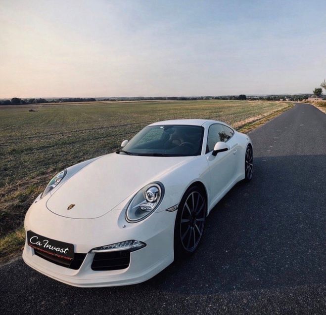 Porsche 911 991 carrera S manufacture anniversaire Blanc de 2013