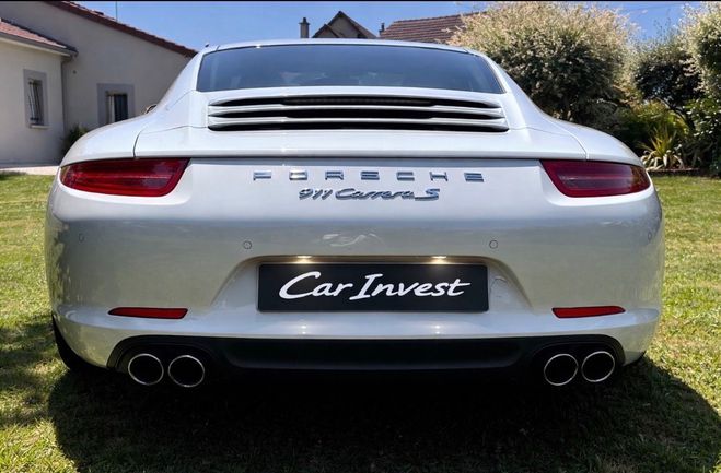 Porsche 911 991 carrera S manufacture anniversaire Blanc de 2013