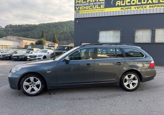 BMW Serie 5 525d touring 3.0 d 197 cv garantie Gris de 2007