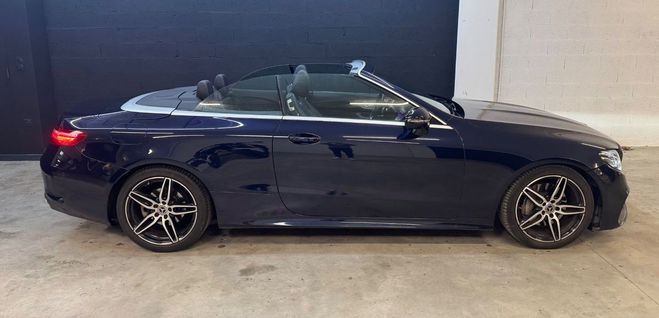 Mercedes Classe E cabriolet 2.0 194ch 220d amg line multib Bleu de 2019