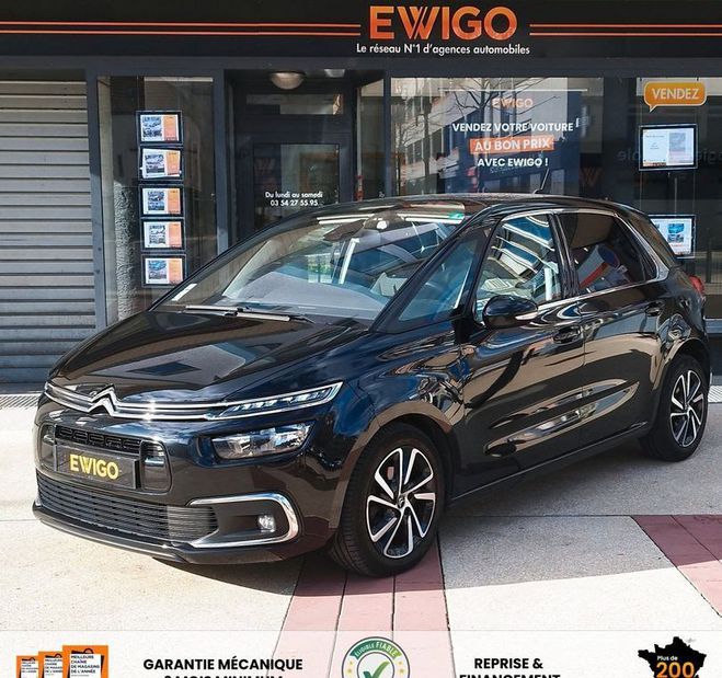 Citroen C4 Picasso 1.2 130ch feel eat6 bva ss 1er main entr Noir de 2018