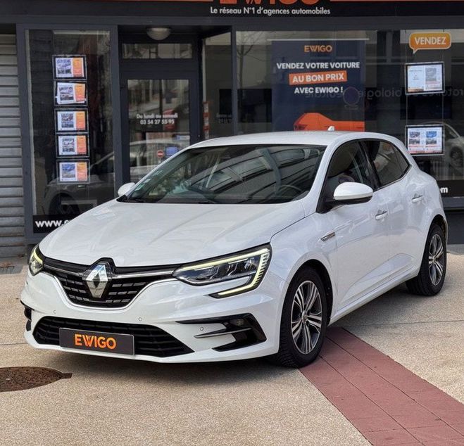 Renault Megane 1.5 bluedci 115 intens edc bva entretien Blanc de 2021