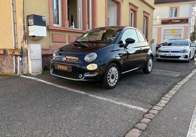 Fiat 500 C 1.2 70 club start-stop cabriolet distr Noir de 2019