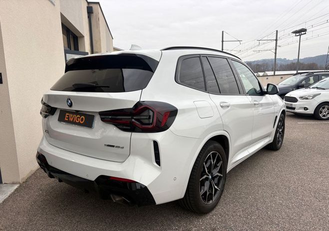 BMW X3 1.8 d 150ch m-sport sdrive camera black  Blanc de 2022
