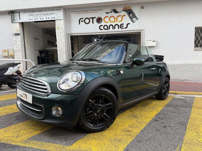 Cliquer pour voir la photo suivante Mini Cabrio COOPER 122CH PACK CHILI Vert F de 2014
