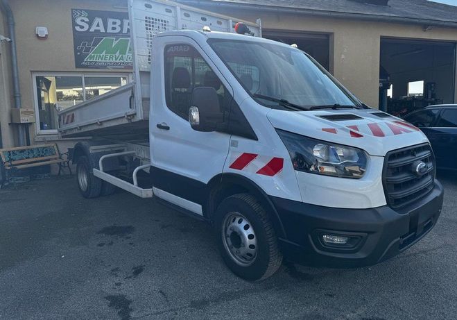 Ford Transit 2T BENNE SIMPLE CABINE 2.0 TDCI 170cv ?  Blanc de 2022