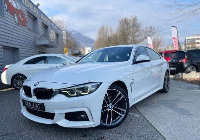 BMW Serie 4 Gran Coupe 420iA 184ch M Sport BVA8 Blanc de 2017