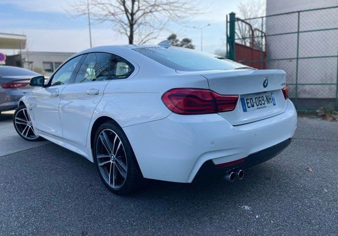 BMW Serie 4 Gran Coupe 420iA 184ch M Sport BVA8 Blanc de 2017