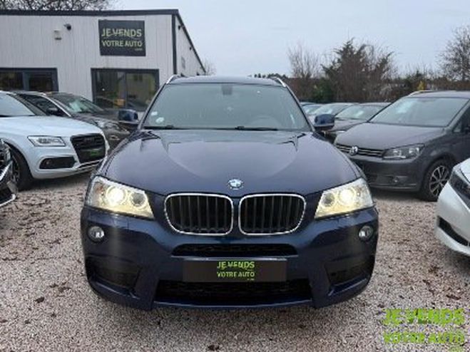 BMW X3 xDrive20dA 184ch Sport Design Bleu de 2013