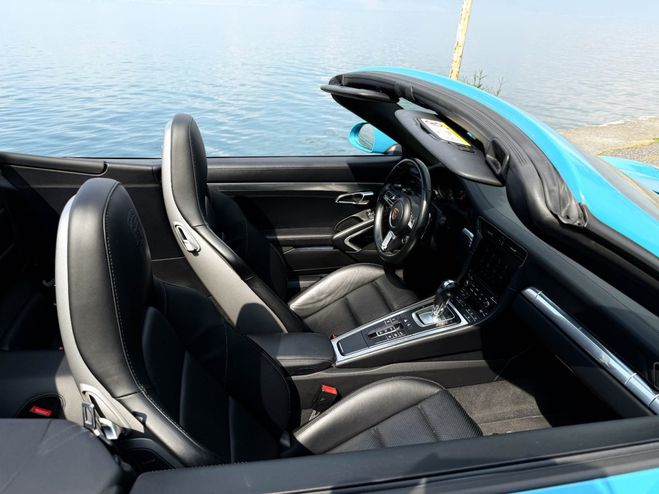 Porsche 911 991 Carrera 4S Cabriolet 3.0 420CV PDK Bleu de 2016