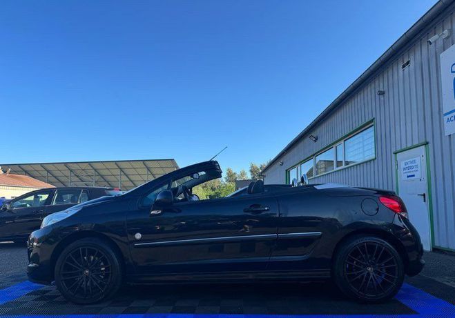 Peugeot 207 CC Cabriolet 1.6 Vti 120 Rolland Garros  Noir de 2010