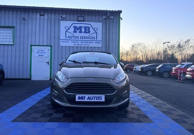 Ford Fiesta 1.0L Ecoboost Titanium GPS Bluetooth Cli Marron de 2015