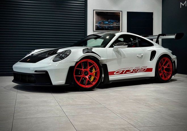 Porsche 911 TYPE 992 GT3 RS PACK WEISSACH CARBONE 4. Blanc de 2023