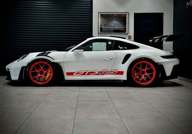 Porsche 911 TYPE 992 GT3 RS PACK WEISSACH CARBONE 4. Blanc de 2023