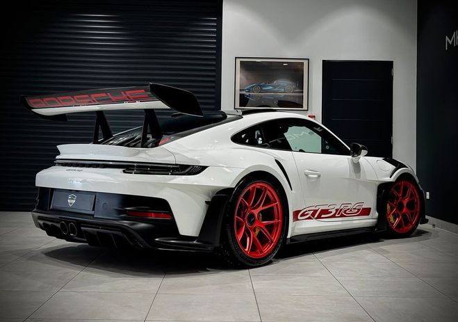 Porsche 911 TYPE 992 GT3 RS PACK WEISSACH CARBONE 4. Blanc de 2023