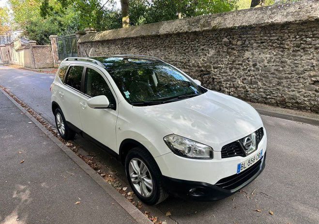 Nissan Qashqai +2 Qashqai 2 I phase 1.5 dci 110 cv Blanc de 2011