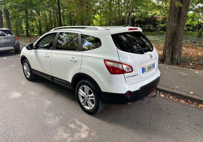 Nissan Qashqai +2 Qashqai 2 I phase 1.5 dci 110 cv Blanc de 2011