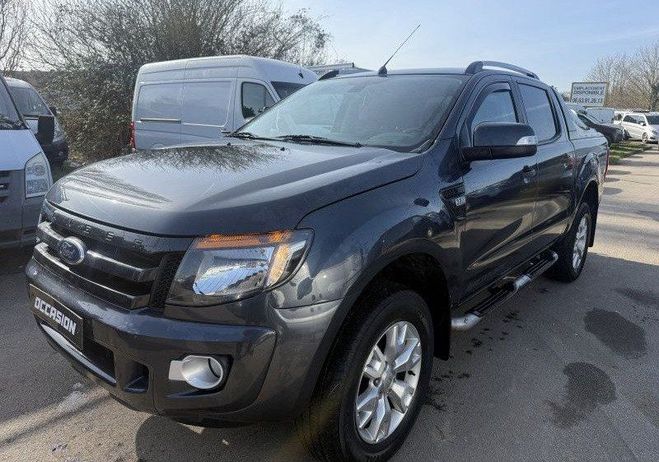 Ford Ranger 3.2 TDCI 200CH DOUBLE CABINE WILDTRAK 4X Gris de 2014