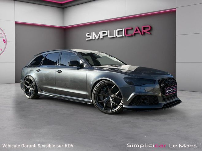 Cliquer pour voir la photo suivante Audi RS6 AVANT Performance V8 4.0 TFSI Quattro To Gris de 2016
