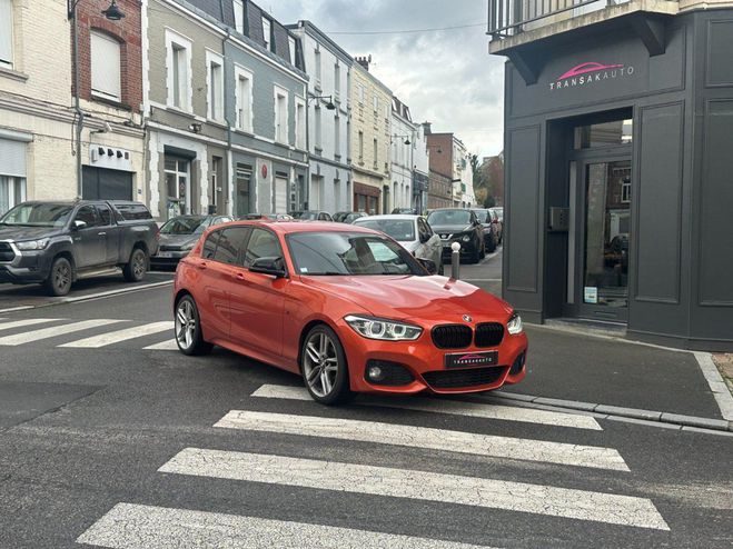 BMW Serie 1 F20 LCI 118d 150ch M Sport / GPS / SIEGE Orange de 2015