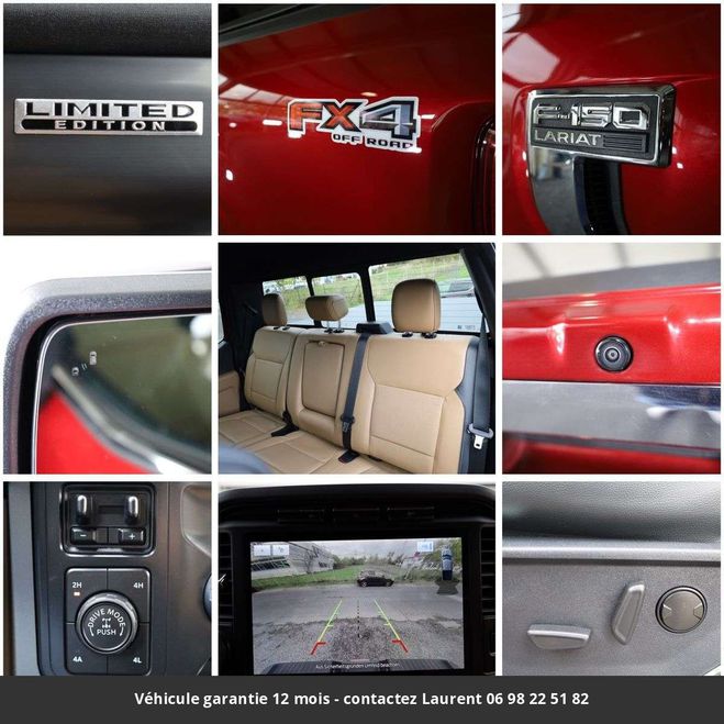 Ford F150 supercrew 5.0l 4x4 tout compris hors hom Rouge de 2022