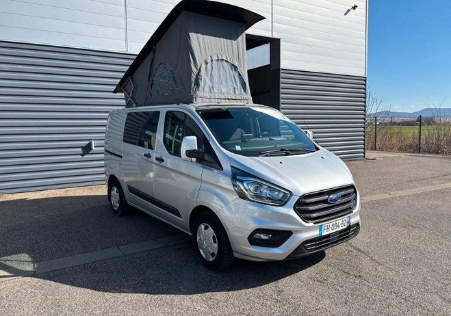 Cliquer pour voir la photo suivante Ford Custom Transit Lando 5 places Toit Hilo -2m Argent de 2019
