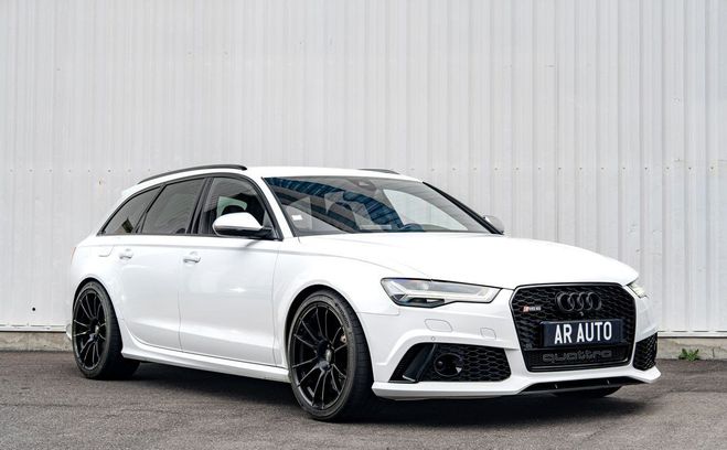 Audi RS6 4.0 TFSI 560 CH QUATTRO Tiptronic Carbon Blanc de 2015