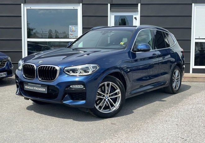 Cliquer pour voir la photo suivante BMW X3 (G01) XDRIVE30DA 265CH M SPORT Bleu de 2018