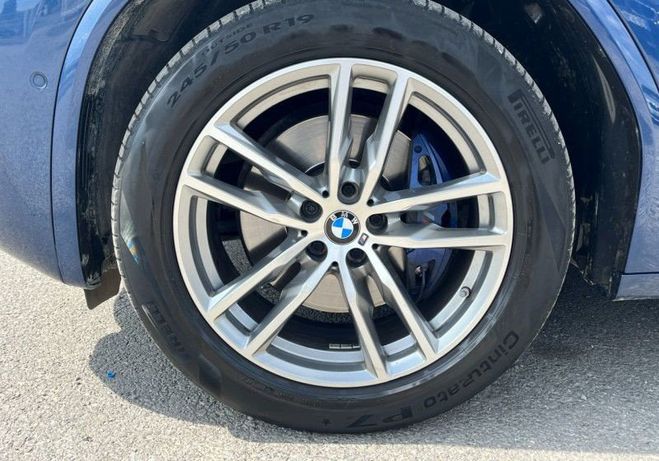 BMW X3 (G01) XDRIVE30DA 265CH M SPORT Bleu de 2018