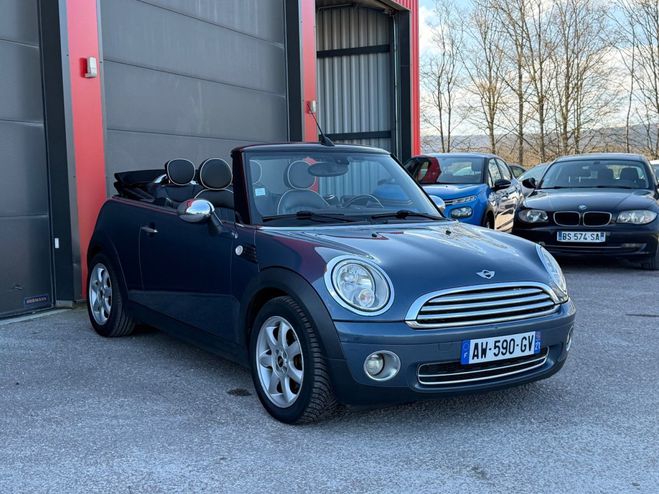 Mini Cabrio CABRIOLET R57 1.6i - 120 Cooper Pack Chi Bleu de 2010