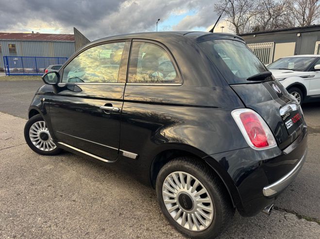Fiat 500 1.2 8v 69CH S&S Lounge Noir de 2011