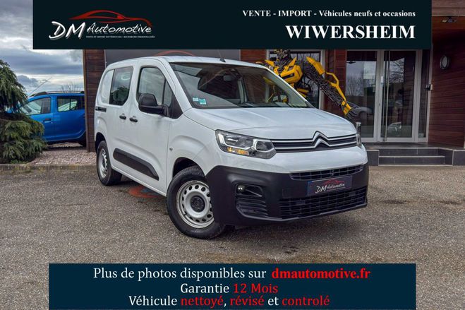 Citroen Berlingo (3) Taille M 1000kg BlueHDi 100 S&S BVM  Blanc de 2021