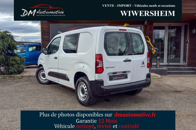 Citroen Berlingo (3) Taille M 1000kg BlueHDi 100 S&S BVM  Blanc de 2021
