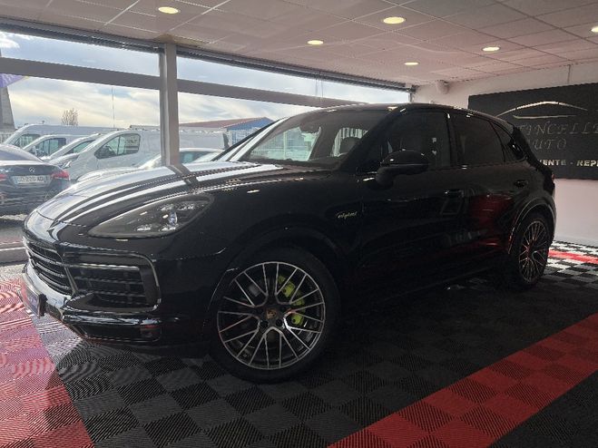 Porsche Cayenne E-Hybrid 3.0 V6 462 ch Tiptronic BVA S Noir de 2018