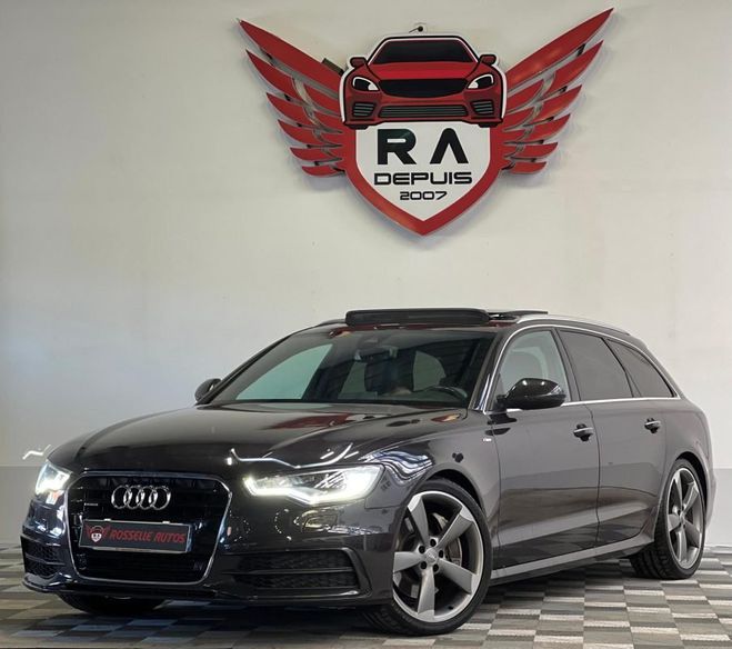 Audi A6 AVANT 3.0 BI-TDI 313CH S-LINE QUATTRO Gris Fonc� M�tallis� de 2014