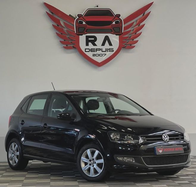 Volkswagen Polo 1.6 TDI 105CH HIGHLINE Noir M�tallis� de 2013