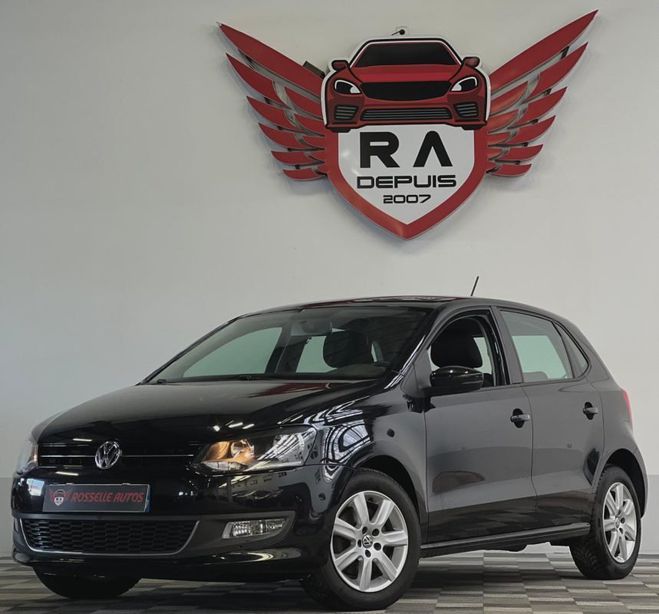 Volkswagen Polo 1.6 TDI 105CH HIGHLINE Noir M�tallis� de 2013