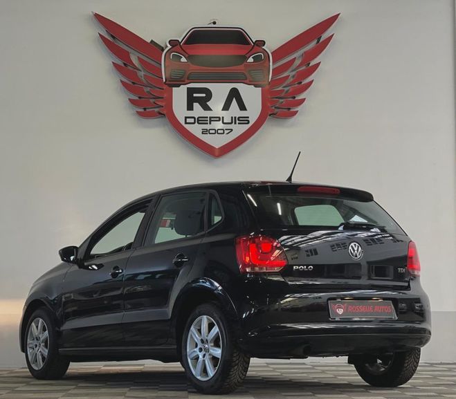 Volkswagen Polo 1.6 TDI 105CH HIGHLINE Noir M�tallis� de 2013