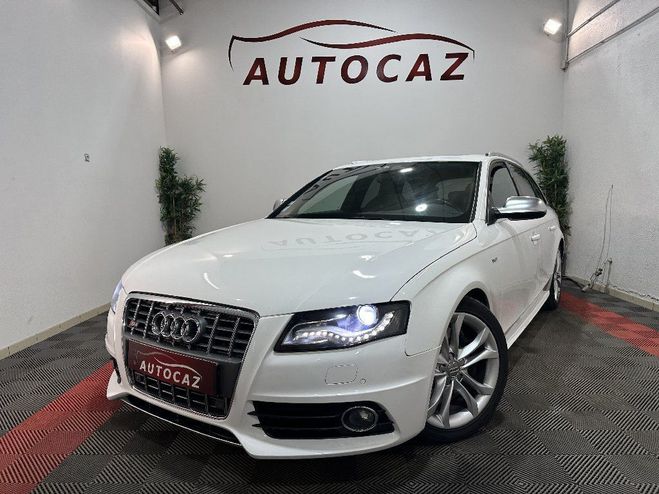 Cliquer pour voir la photo suivante Audi S4 V6 3.0 TFSI 333 Quattro +TOIT OUVRANT+CA Blanc de 2010