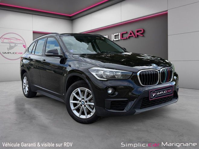 BMW X1 F48 sDrive 18i 140 ch DKG7 Lounge Attela Noir de 2018