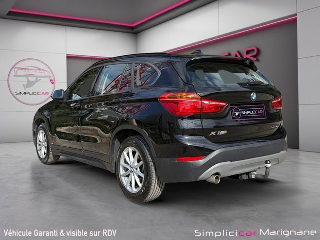 BMW X1 F48 sDrive 18i 140 ch DKG7 Lounge Attela Noir de 2018