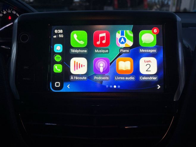 Peugeot 208 110ch BVM5 Allure radar de recul jantes  Gris de 2015