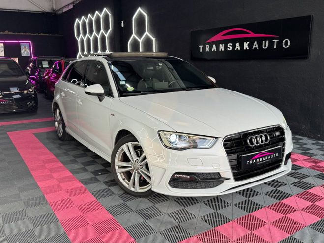 Audi A3 Sportback 2.0 TDI 150 ch S Line ~ Toit o Blanc de 2014