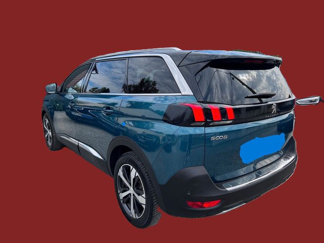 Peugeot 5008 gt line bleu de 2019