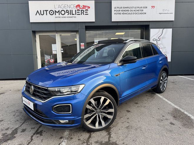 Volkswagen T Roc R-line TFSI 150ch DSG7 Bleu de 2021