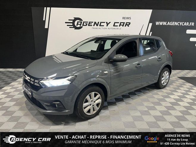Dacia Sandero 1.0 TCe - 90 - BVA CVT III Expression -  GRIS FONCE de 2023
