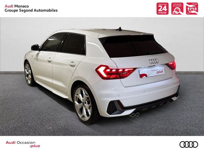 Audi A1 Sportback 40 TFSI 207 ch S tronic 7 S Li Blanc de 2022