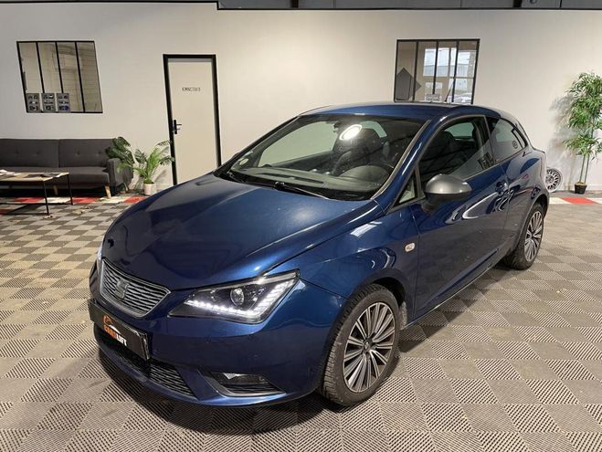 Cliquer pour voir la photo suivante Seat Ibiza 1.4 TDI 90CH CONNECT - APPLE CARPLAY DIS Bleu Métallisé de 2016