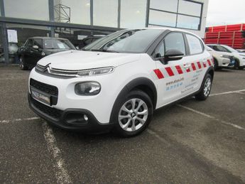  Voir d&eacute;tails -Citroen C3 SOCIETE BLUEHDI 100 SetS BVM FEEL &agrave; Aubi�re (63)