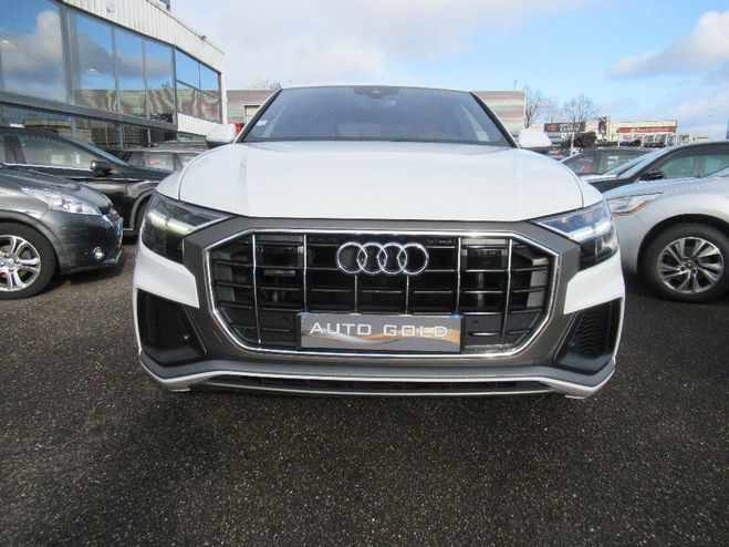 Audi Q8 50 TDI 286 Tiptronic 8 Quattro S line Blanche de 2018